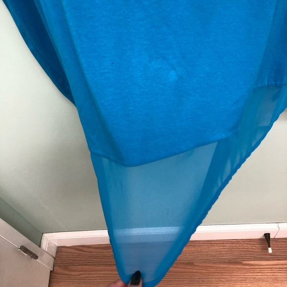 Vince Camuto | Women's T-Shirt | Blue | Size 3X - Picture 3 of 4